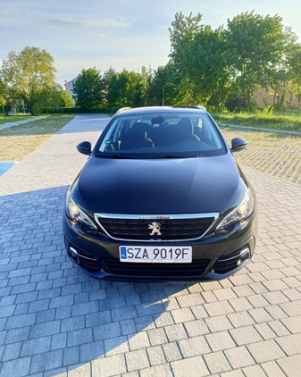 Peugeot 308 cena 49499 przebieg: 150000, rok produkcji 2019 z Głuszyca małe 781